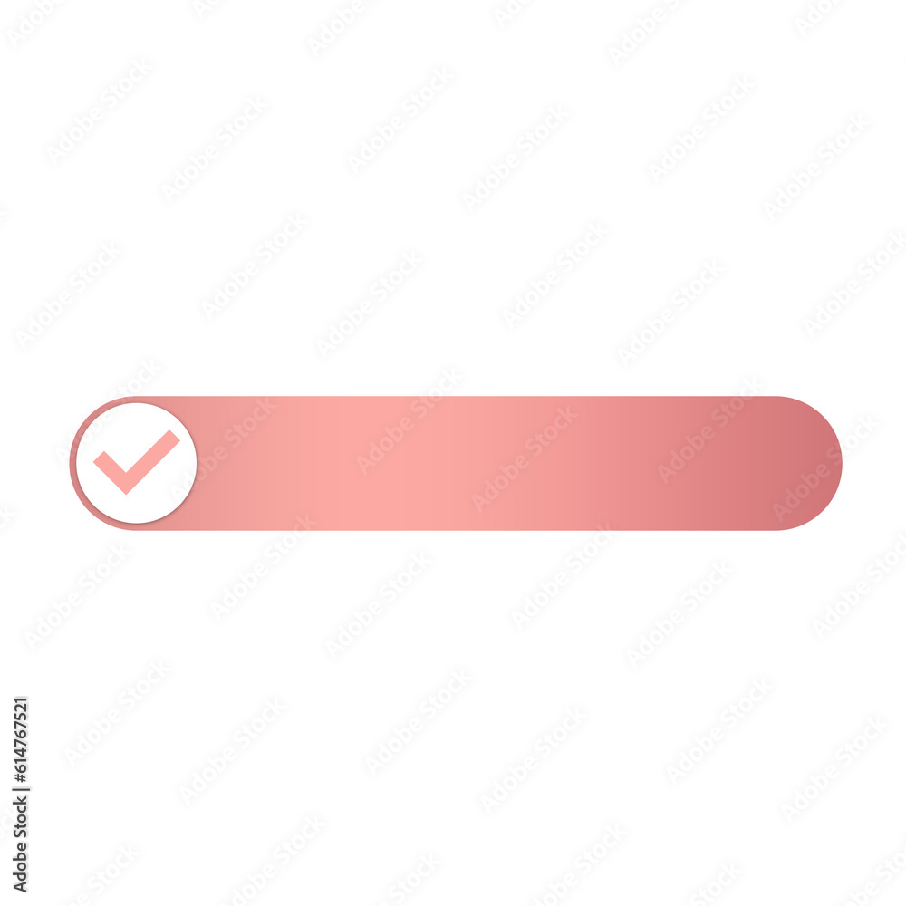 pink check circle in banner bar pink check circle in banner bar