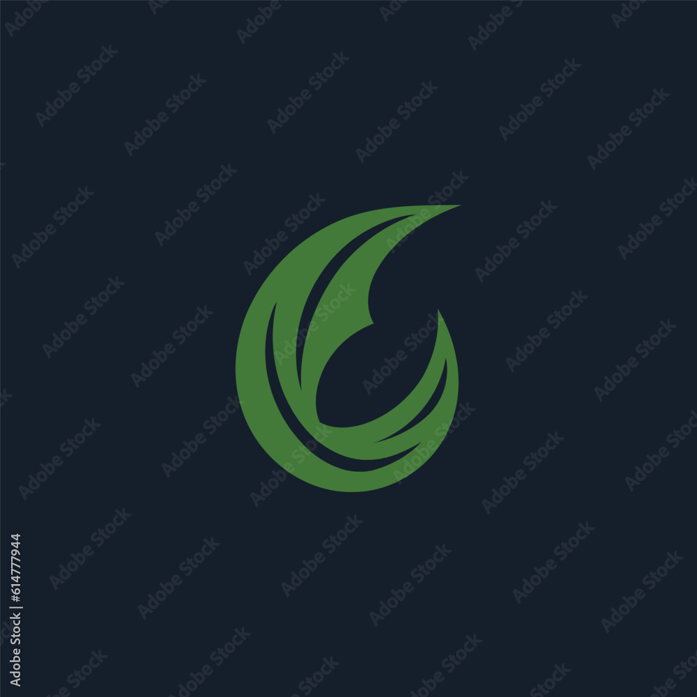 Leaf nature logo design vector illustration Leaf nature logo design vector illustration