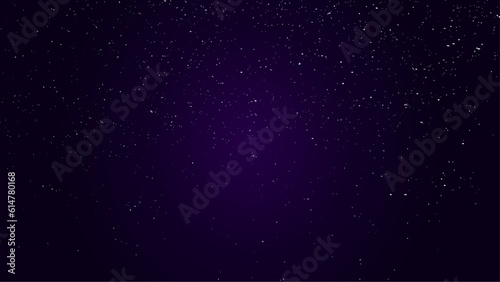 Night sky with stars and galaxy in outer space, universe background. Photo of the stars in a night sky