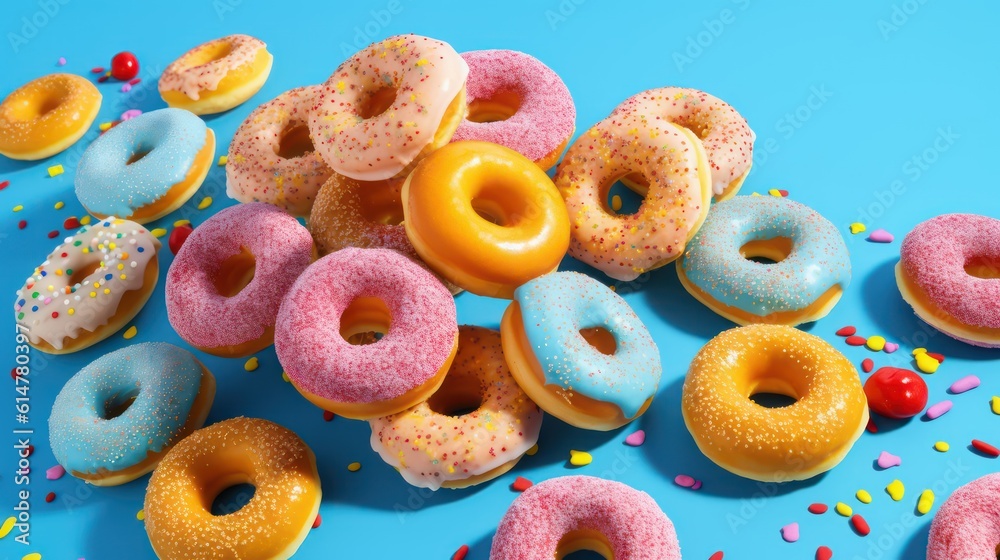 Colorful Donuts Colorful Donuts
