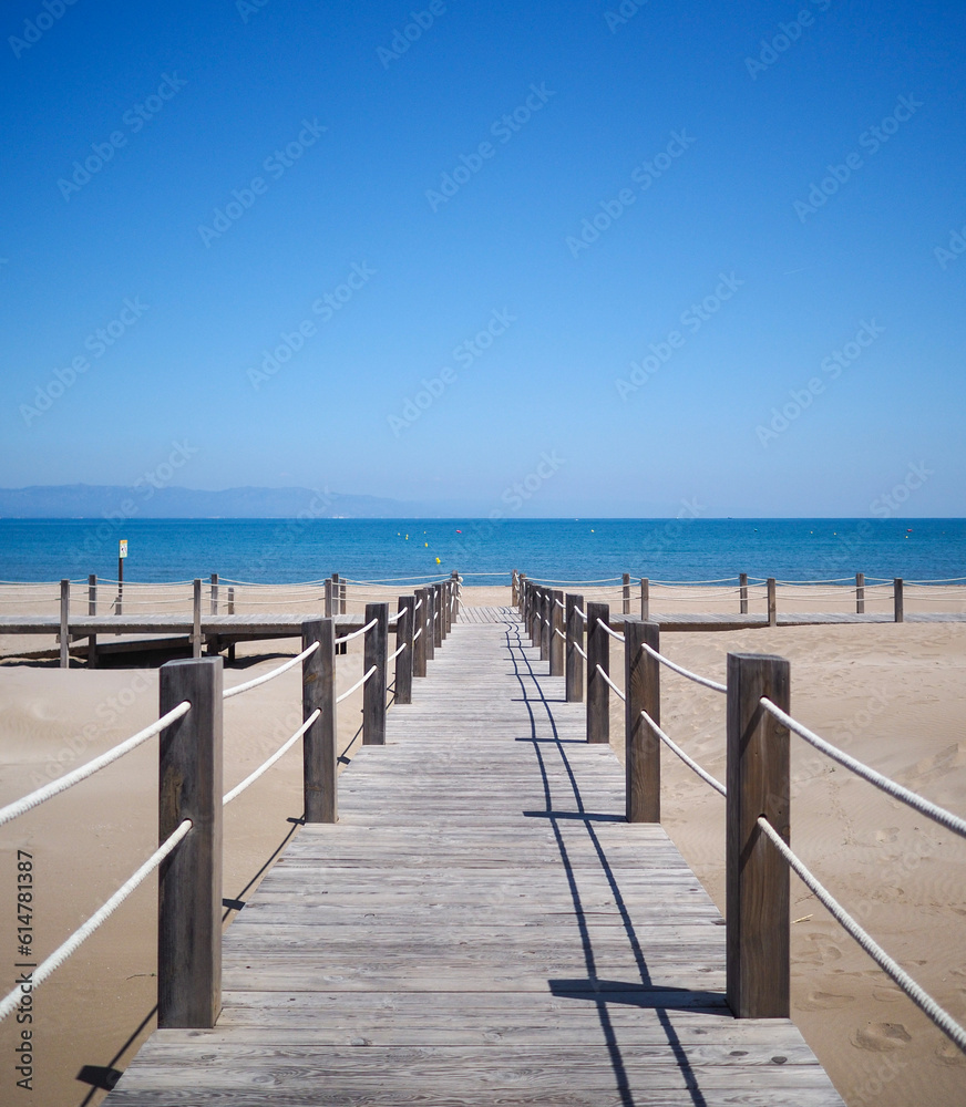 pier in the sea