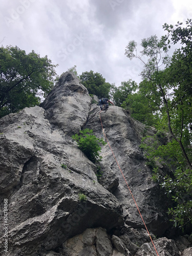 rock in the mountains