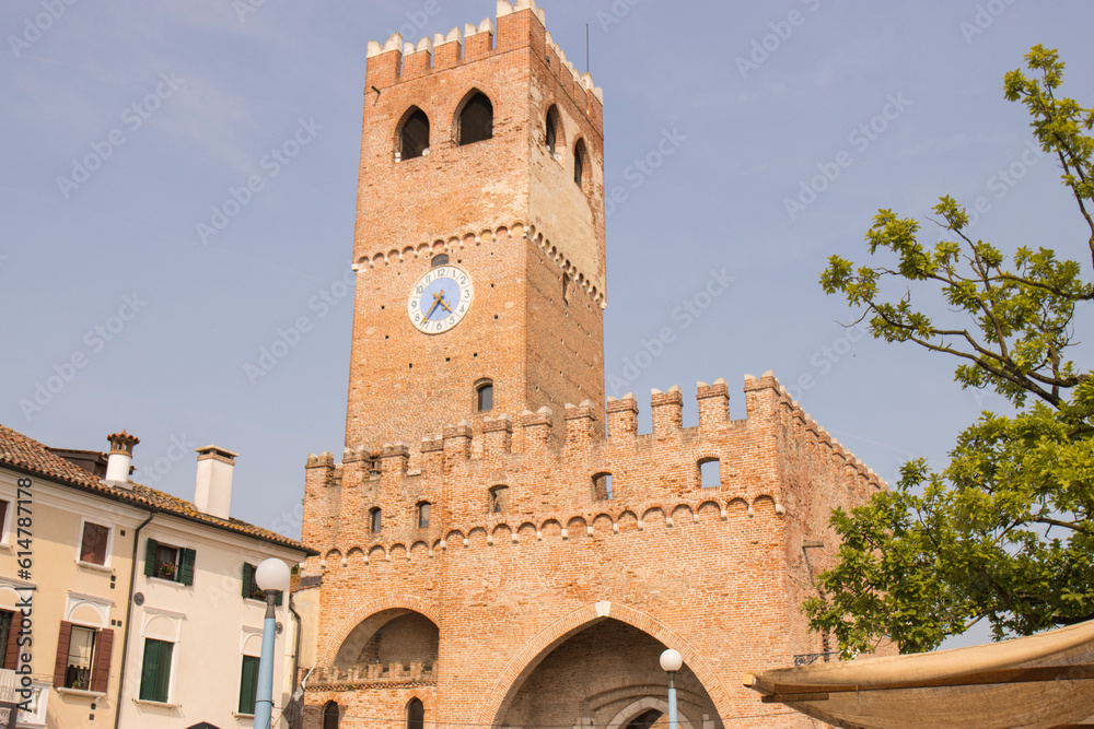Obraz premium historical castle of noale city of venice