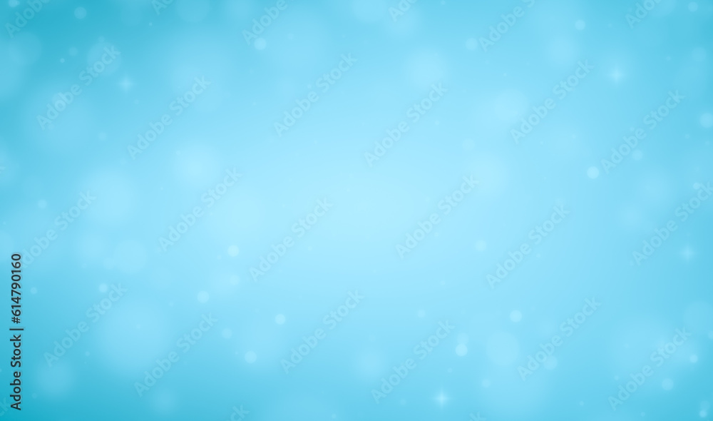 blue bokeh background