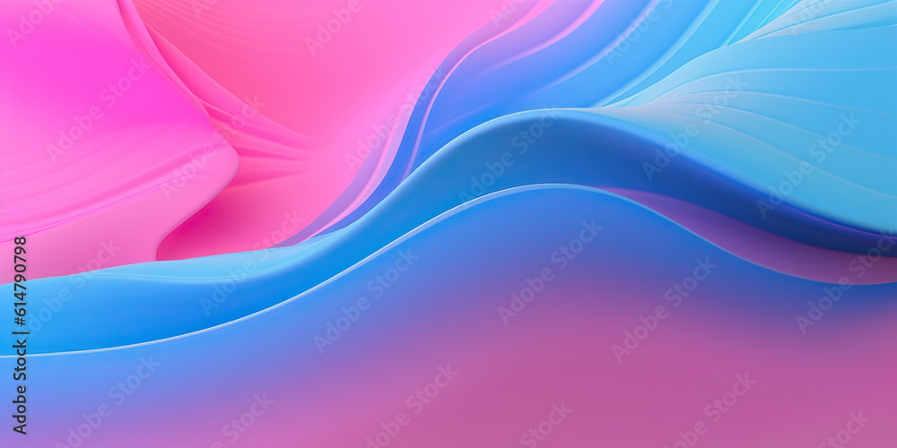 Naklejka premium abstract wallpaper with waves, texture, pattern, background, a seamless template for designer using Generative Ai technologie
