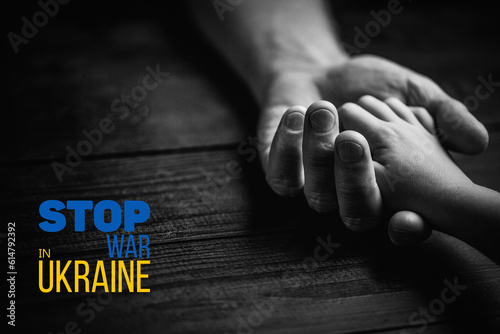 male hand hold children hand