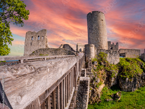 Panorama castle ruin 
