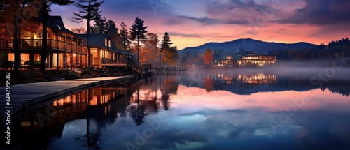 Lake Winnisquam New Hampshire amazing travel picture © 4kclips
