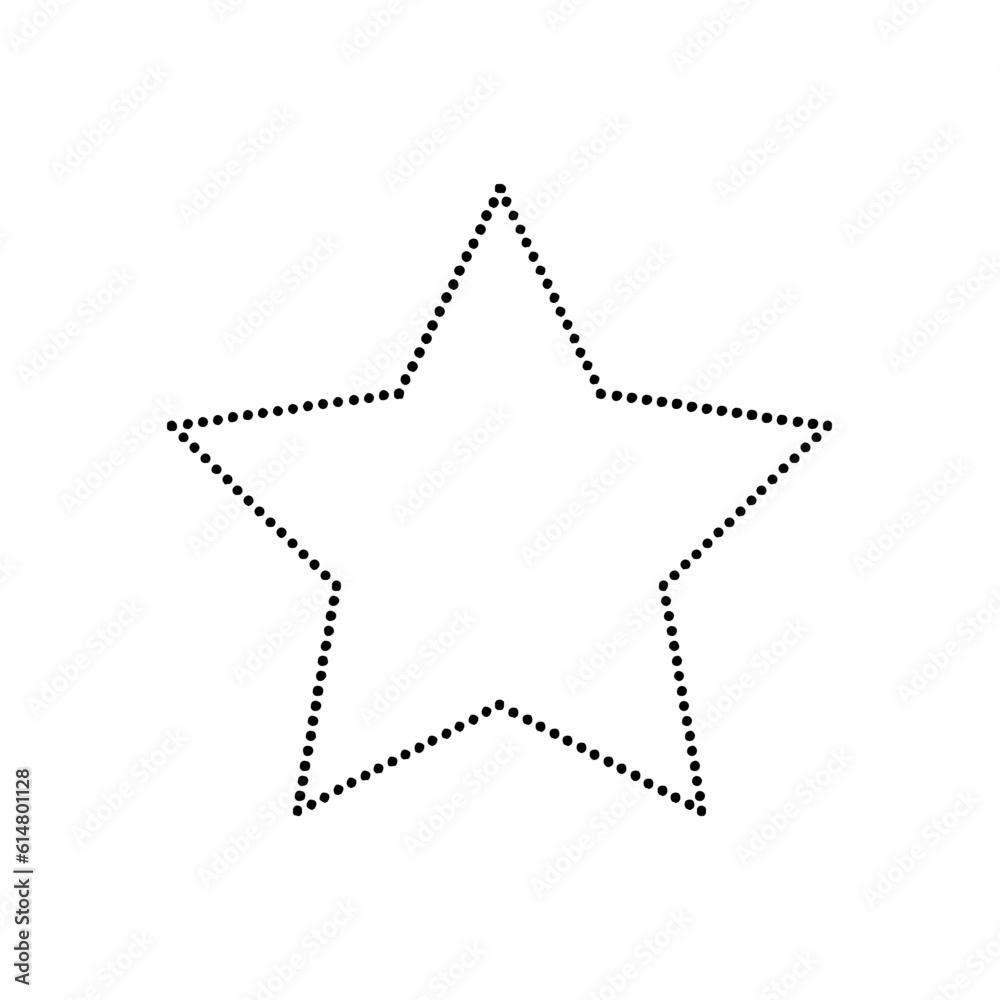 Dashed Line Basic Shape Dashed Line Basic Shape