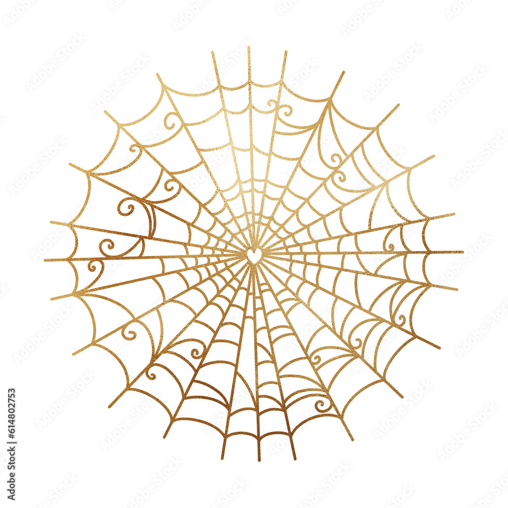 Golden Spider Web Golden Spider Web