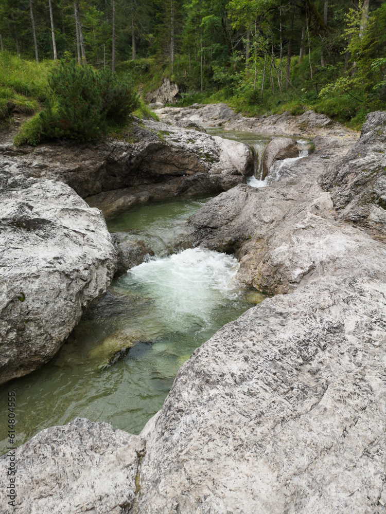 river in the mountains