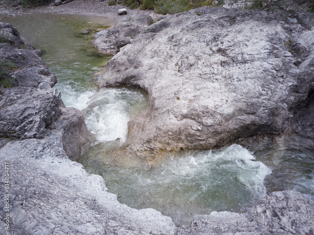 river in the mountains