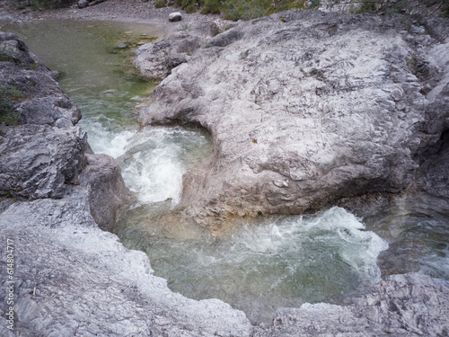 river in the mountains