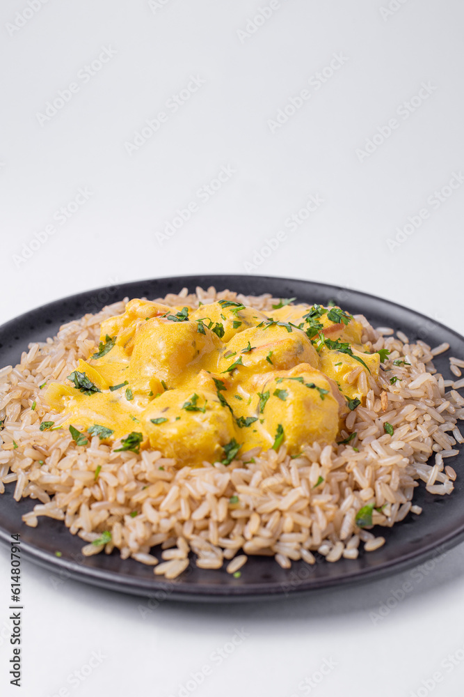 rice with chicken rice with chicken