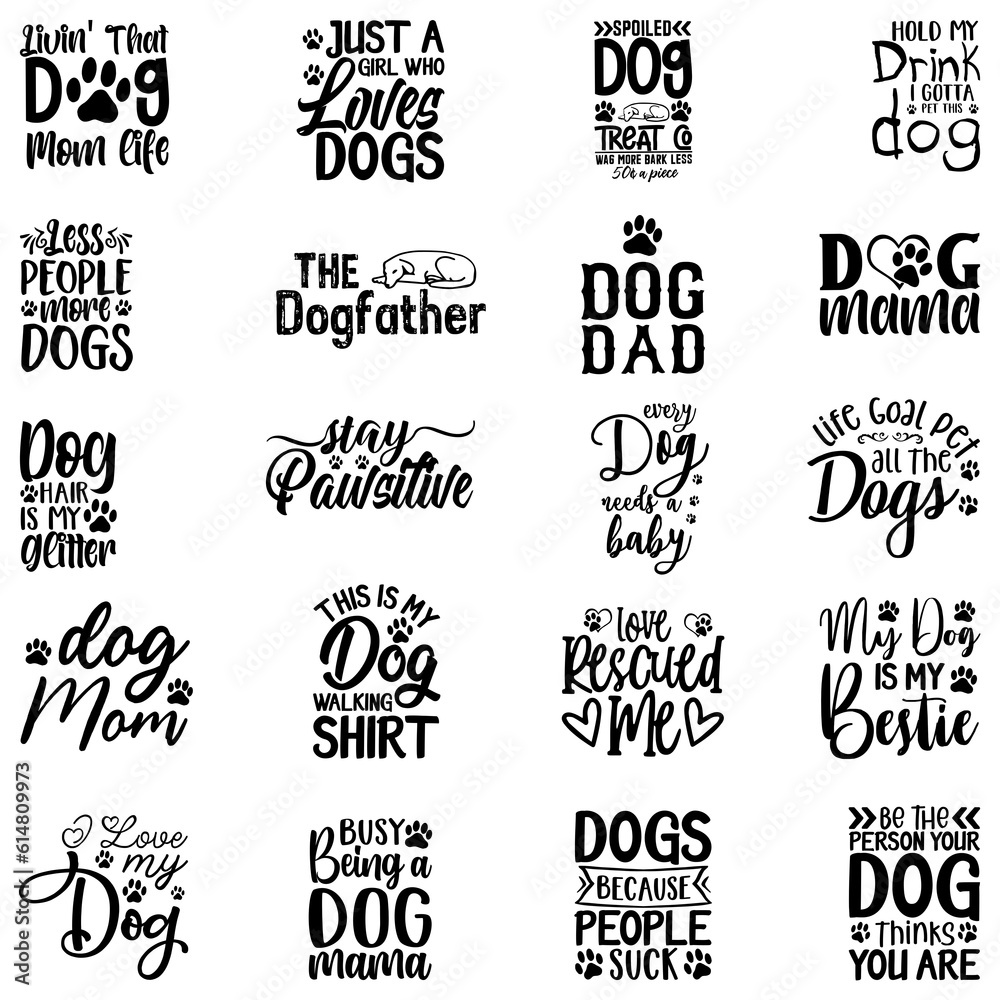 Dog SVG Design Bundle