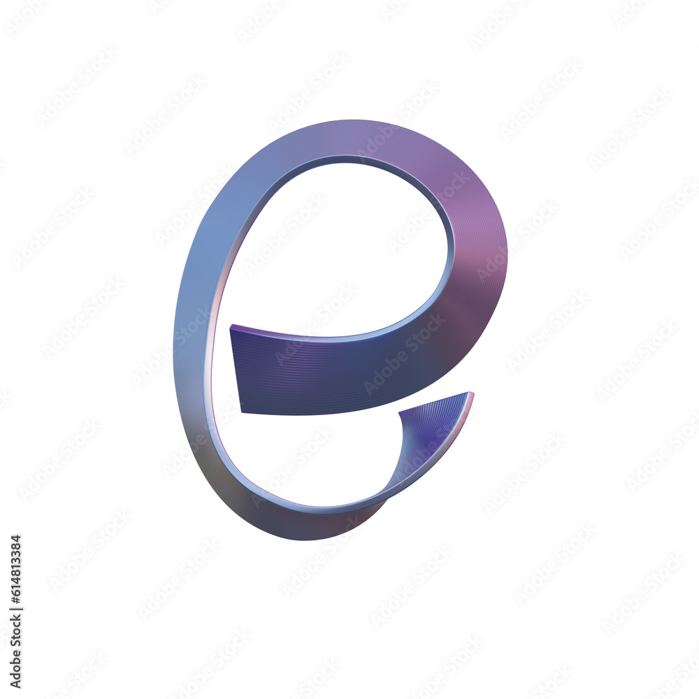 Gradient Waves 3D Alphabet or PNG Letters Gradient Waves 3D Alphabet or PNG Letters