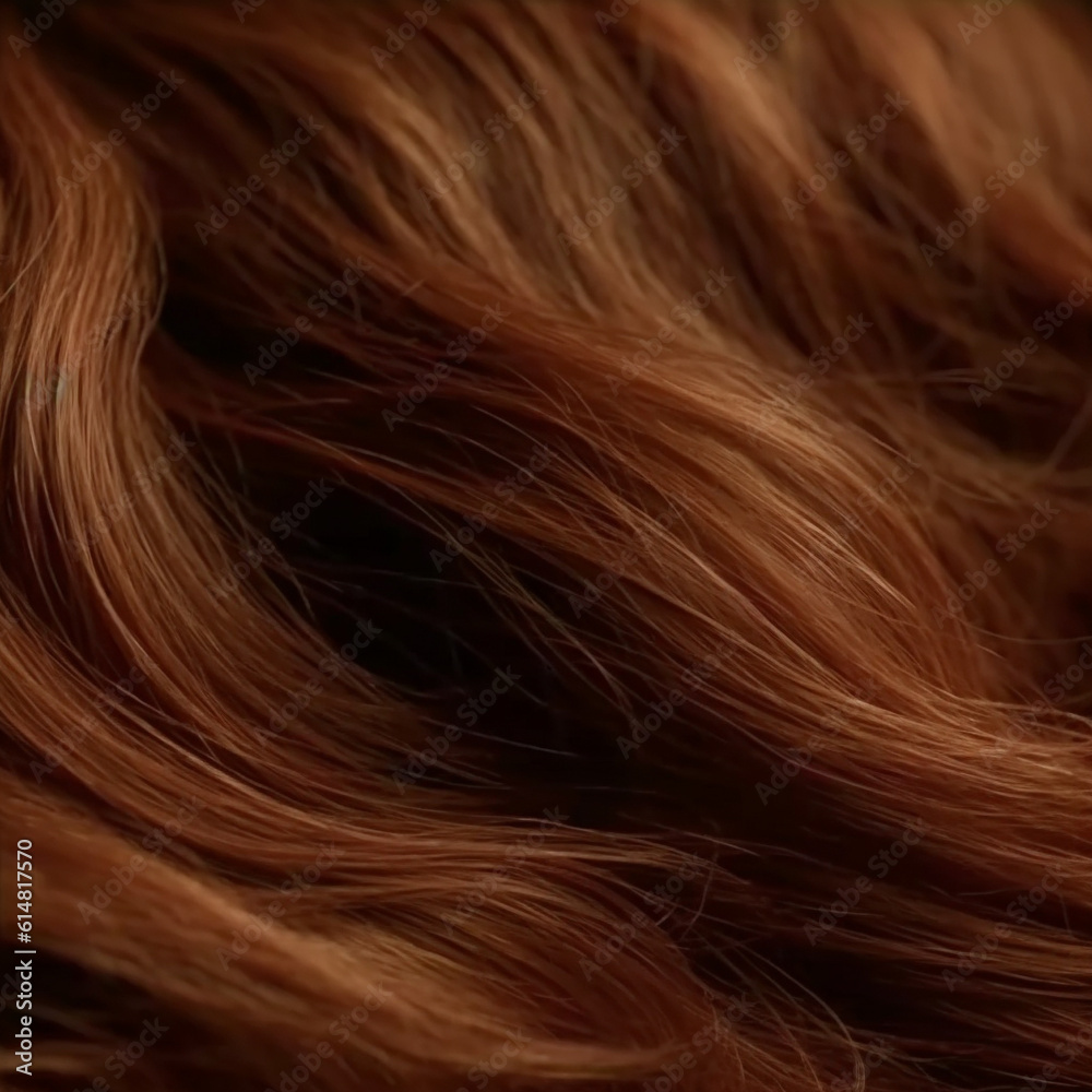 Close up view of hair flowing, soft and smooth Close up view of hair flowing, soft and smooth