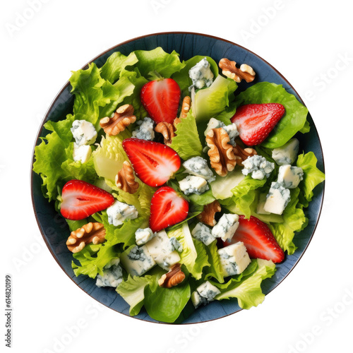 Delicious Salad with Strawb...