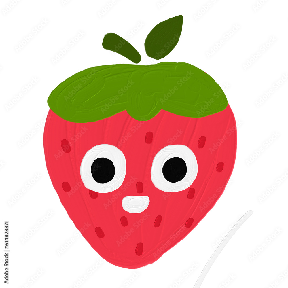 Obraz premium strawberry and apple