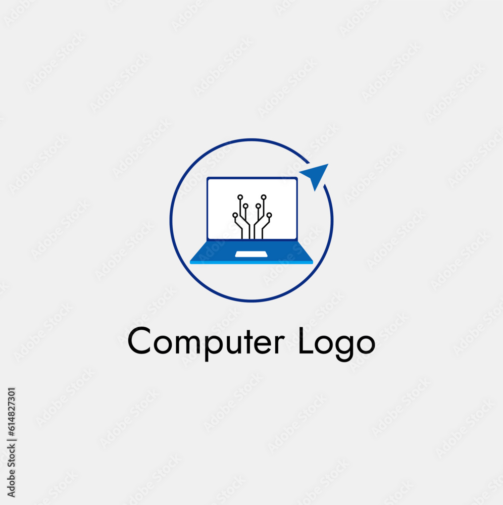 Unique Computer Logo