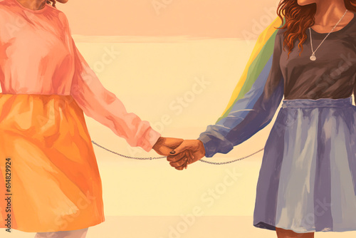 LGBT. Pride. Rainbow. Generative AI