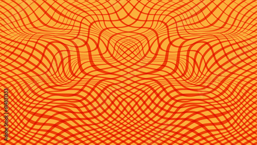 Abstract geometric vector background of diagonal wavy lines. Stock vector illustration, modern colors