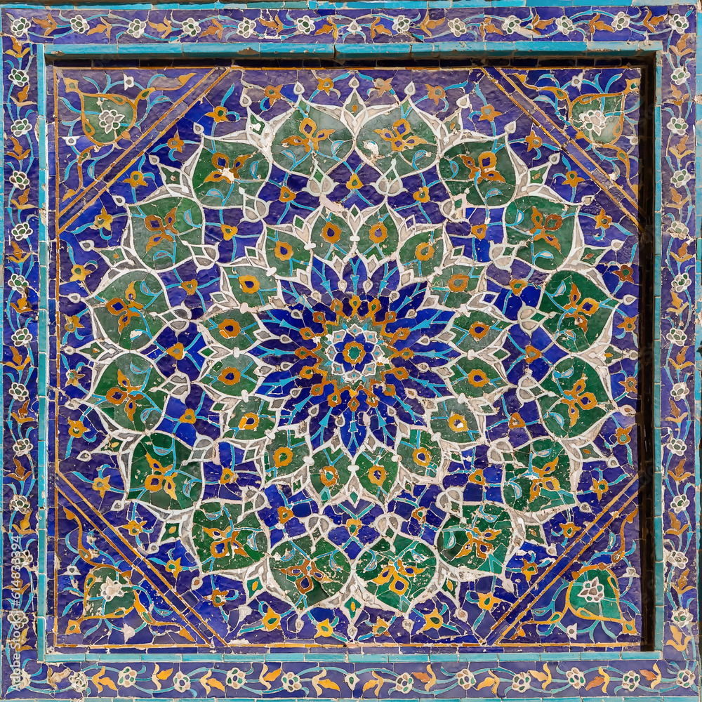 Сeramic Tiles, Samarkand, Uzbekistan
