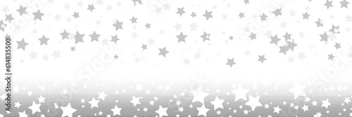 星のハーフトーングラデーション　3：1　ベクターデータ