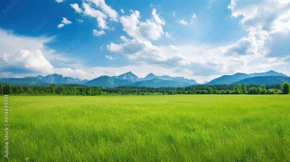 a beautiful grass feild surrounded by mountain. a beautiful grass feild surrounded by mountain.