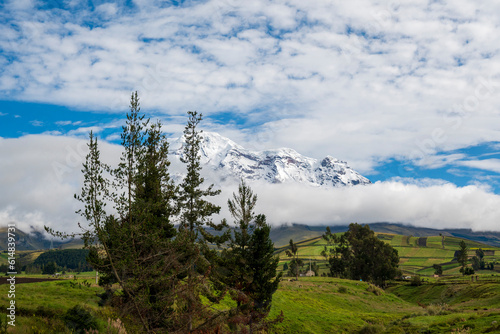  Chimborazo  visto desde la comunidad de San juan 