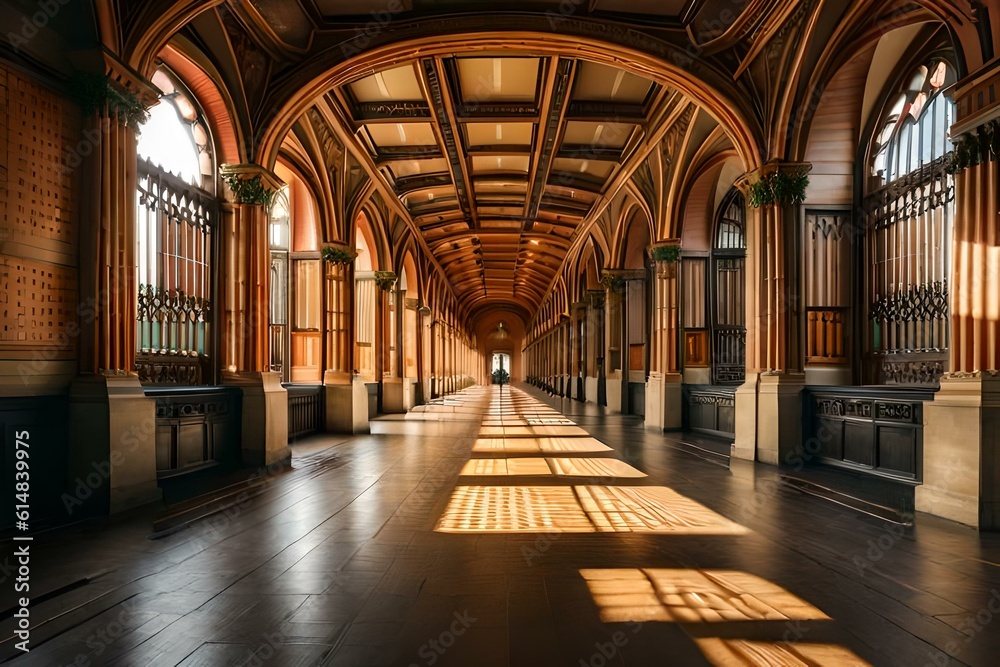 Fototapeta premium interior of a church
