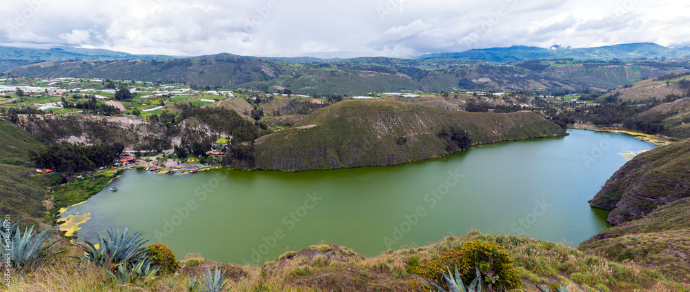 laguna de yambo en Ecuador 