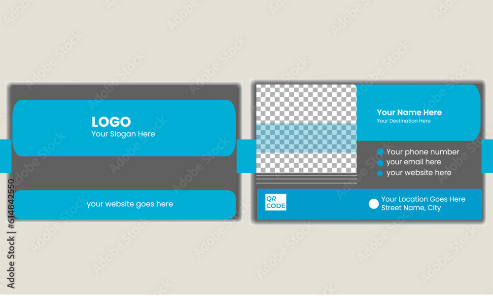 Modern business card