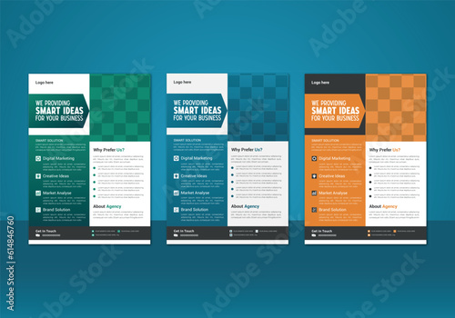 modern trend professional business flyer design corporate vector file 