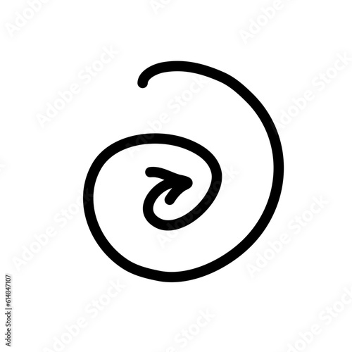Hand drawn creative arrows.