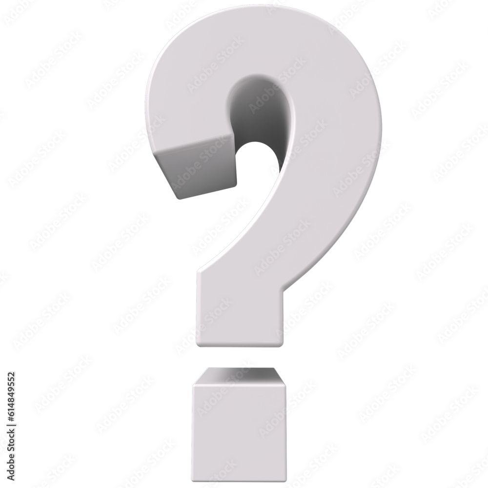 3d question mark 3d question mark