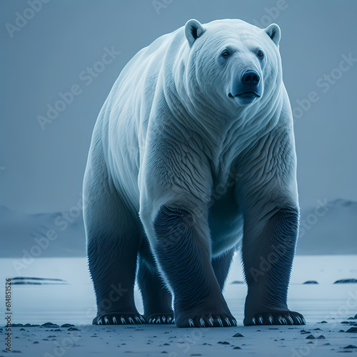 Polar Bear (Generative Art)