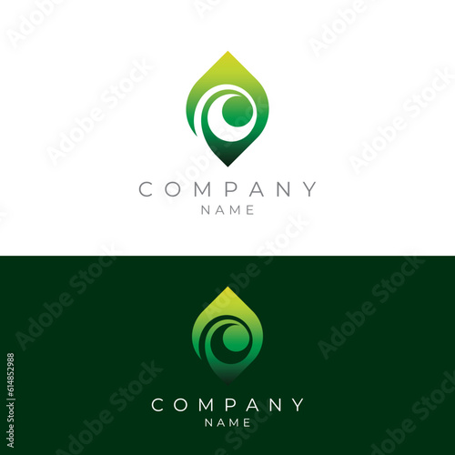 Nature leaf eye logo design, medical logo, health logo, green logo, yoga logo, herbal logo, organic logo, people logo, community logo, ngo logo, non profit organization logo