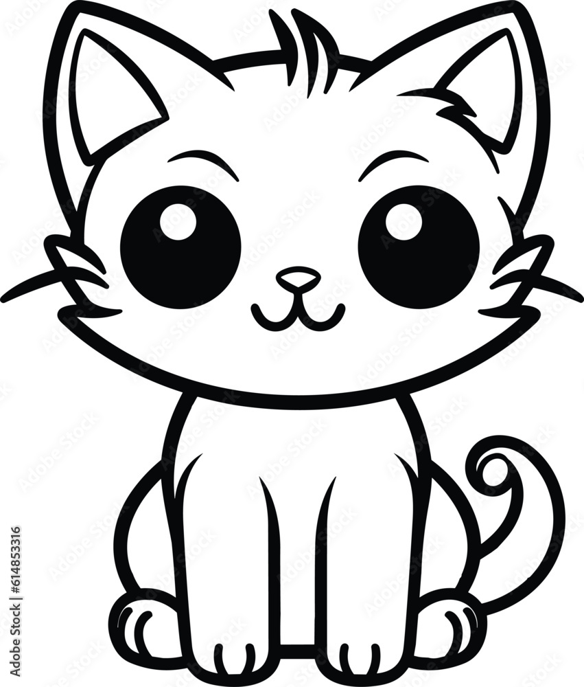 Cute Lovely cat Isolated Image Cute Lovely cat Isolated Image