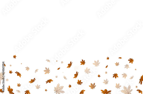 beautiful background of yellow autumn leaves