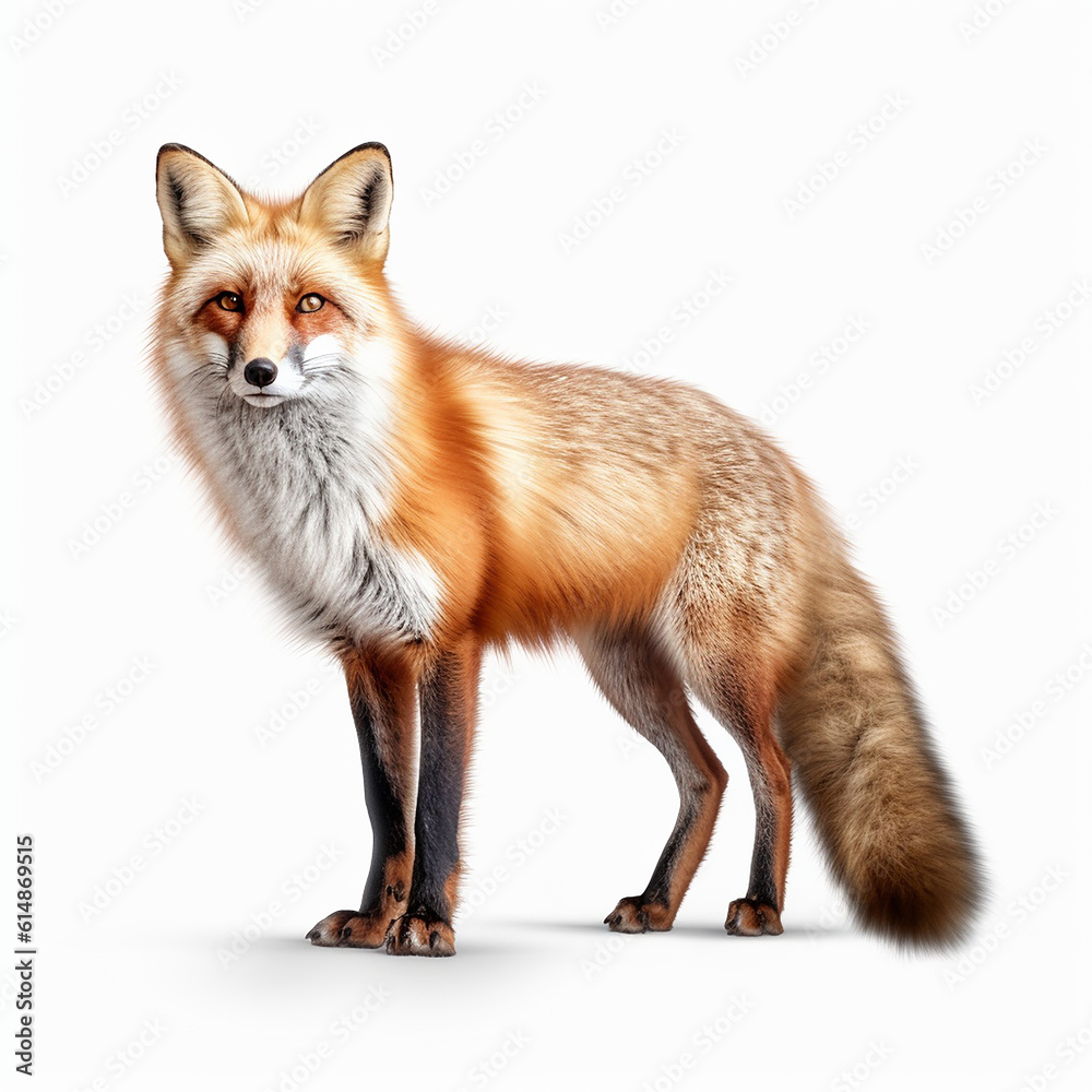 red fox Vulpes