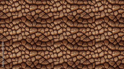 Seamless slaky skin pattern, created with AI Generative Technology © Ruben Chase