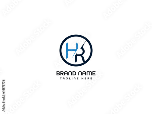 HR letter logo © desiner999