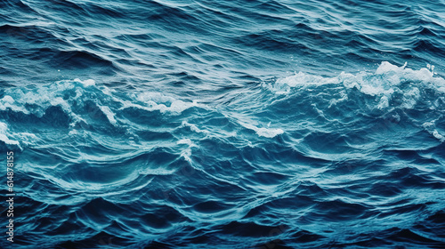 beautiful little waves on the ocean, wallpaper design, ai generated image