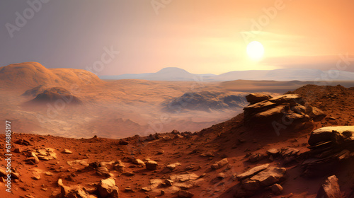 Embark on an extraordinary journey to Mars, Generative AI