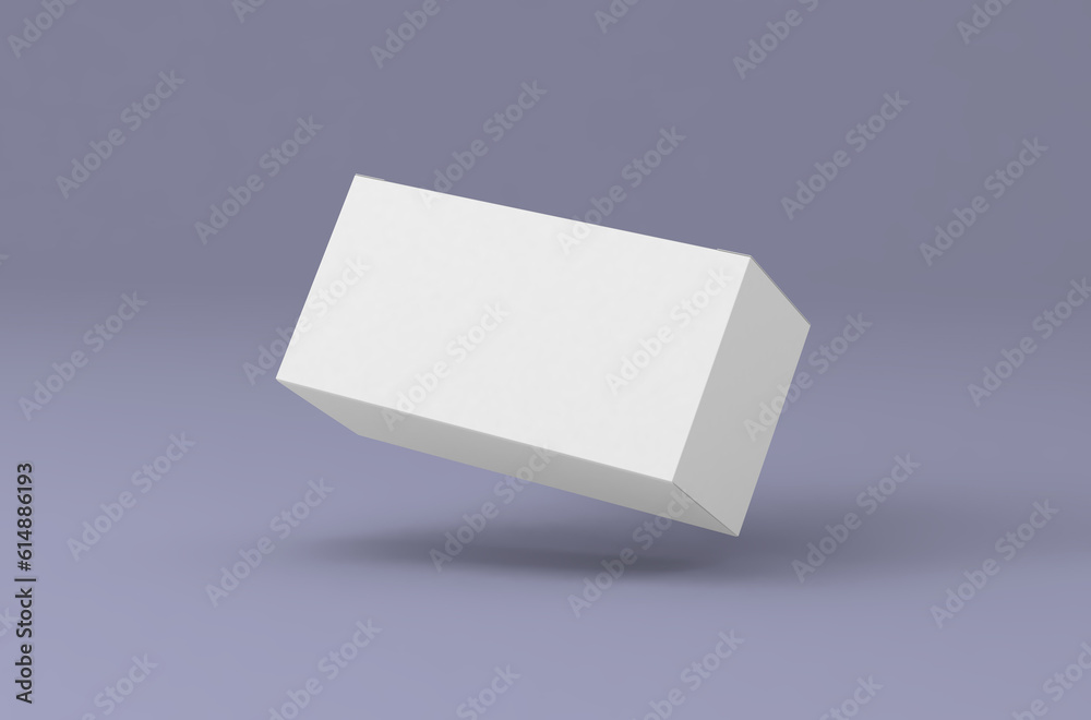 Realistic box packaging mockup for tea advertising on clean background. Realistic box packaging mockup for tea advertising on clean background.