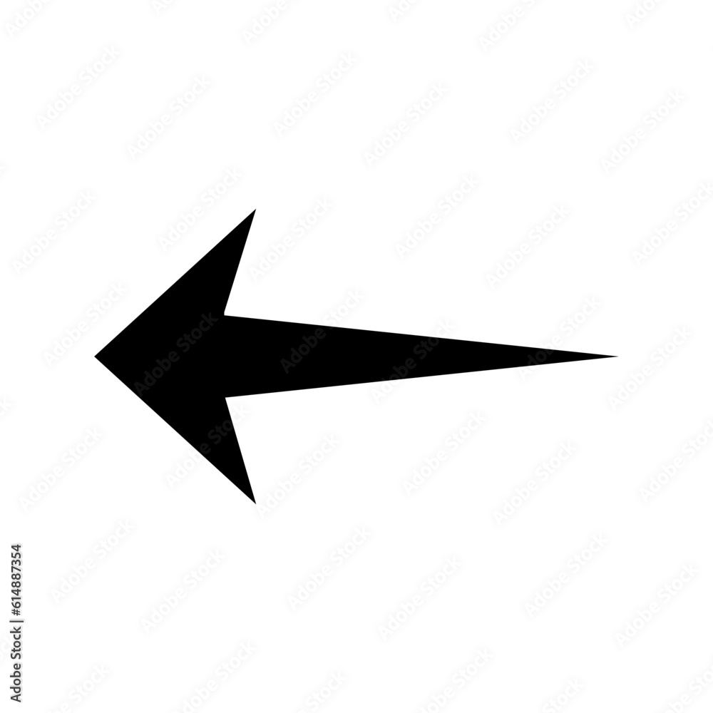 black solid arrows icon vector black solid arrows icon vector