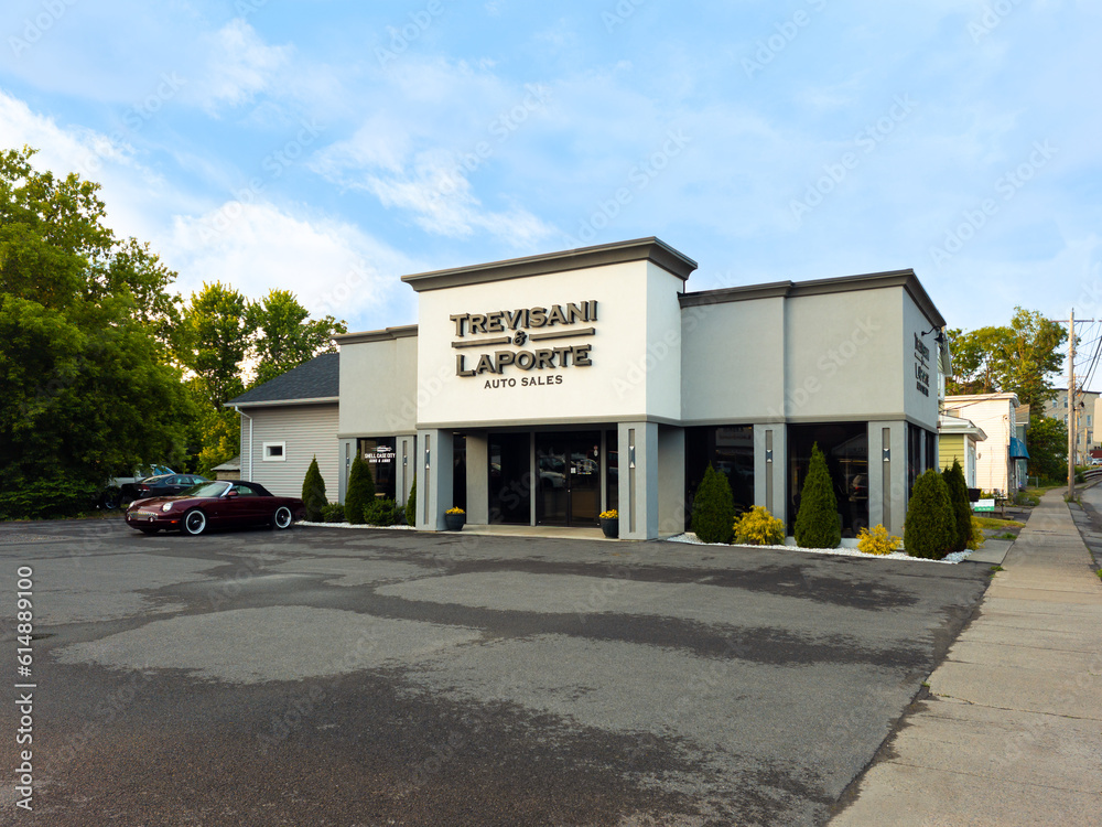 New Hartford, New York June 9, 2023 Closeup View of Trevisani and