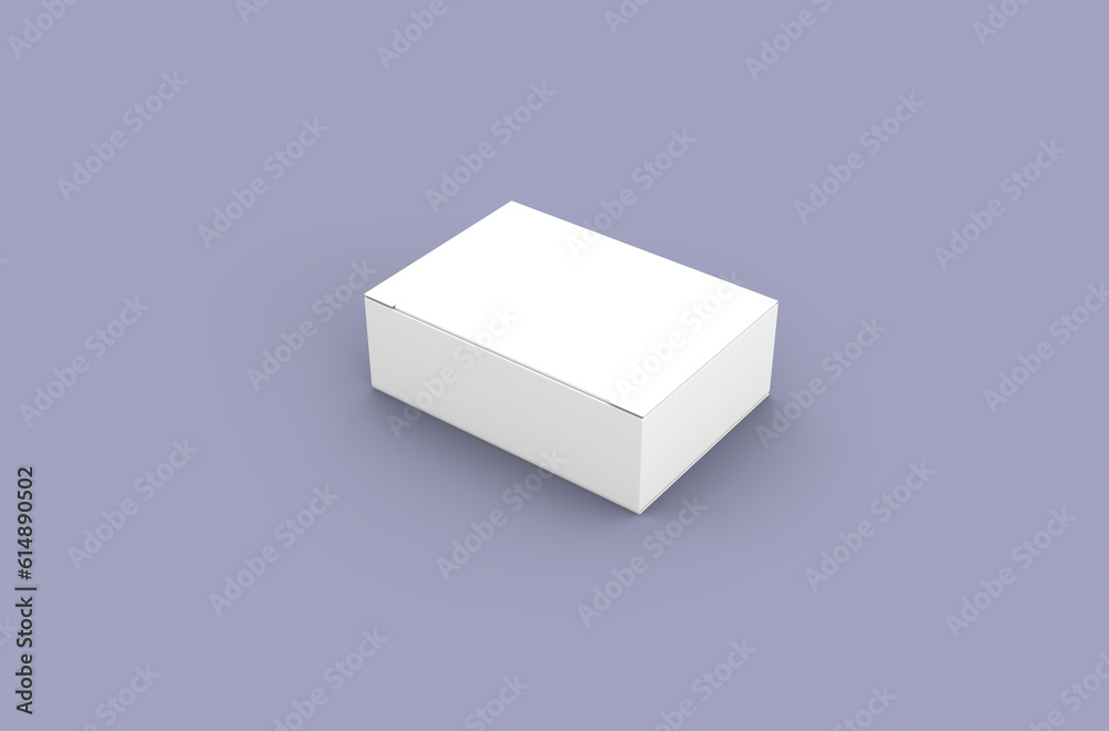 Small push pins box packaging mockup for brand advertising on a clean background. Small push pins box packaging mockup for brand advertising on a clean background.
