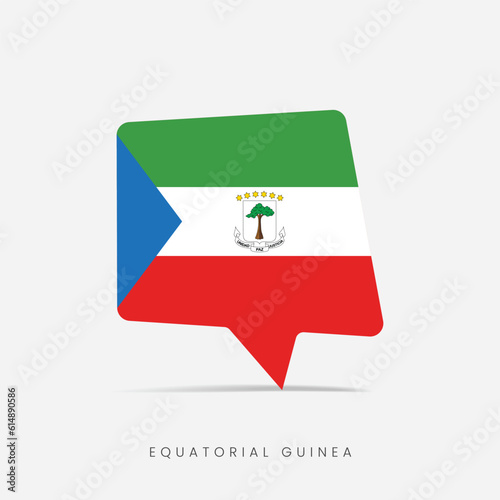 Free Download Equatorial Guinea flag bubble chat icon - GFXLoad